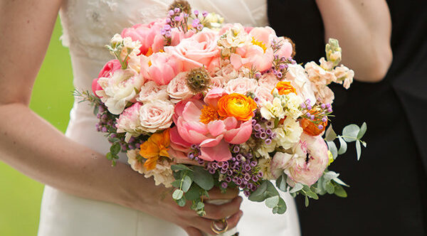 Santorini Wedding Bouquet